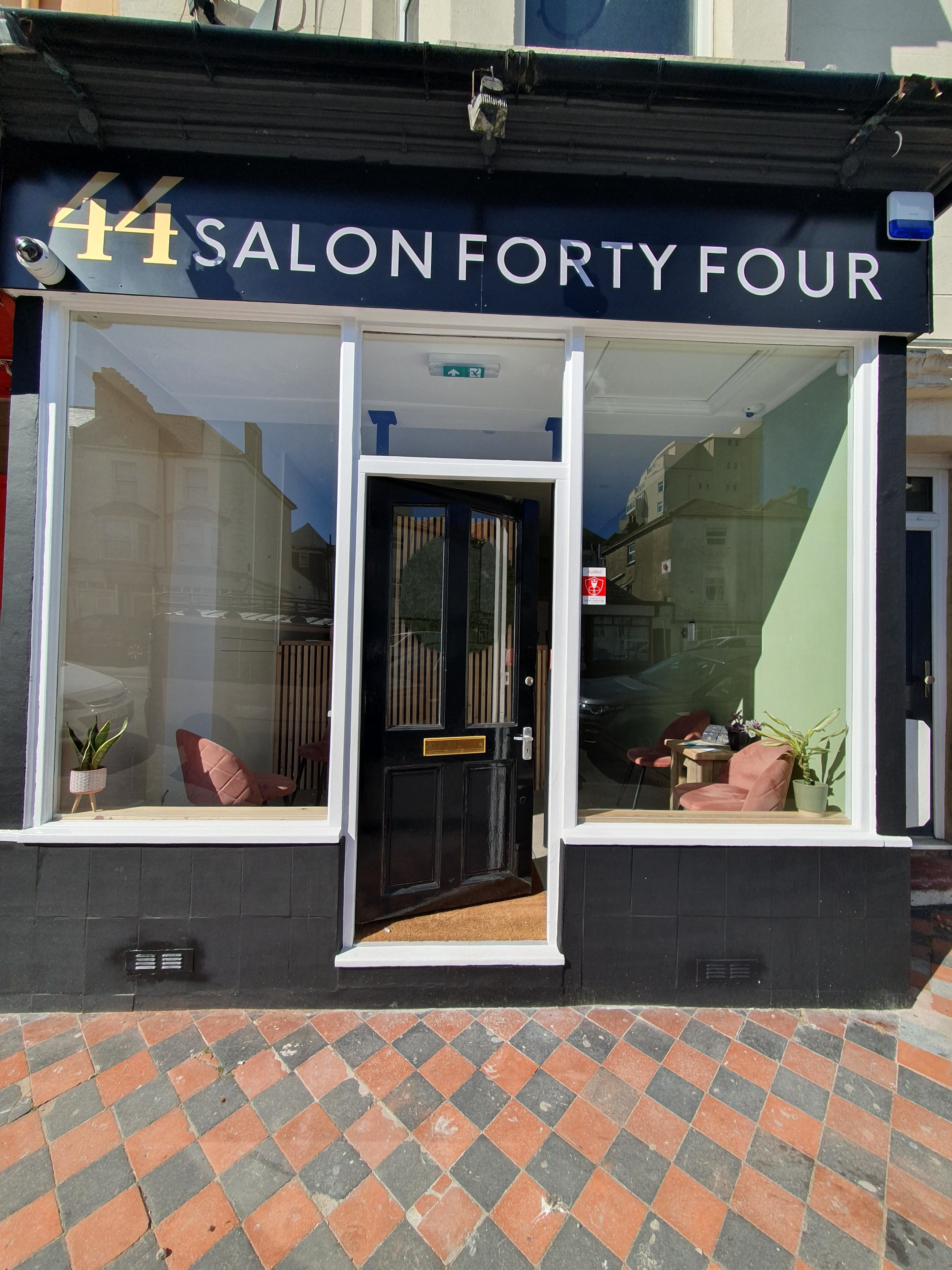 Salon Front Door